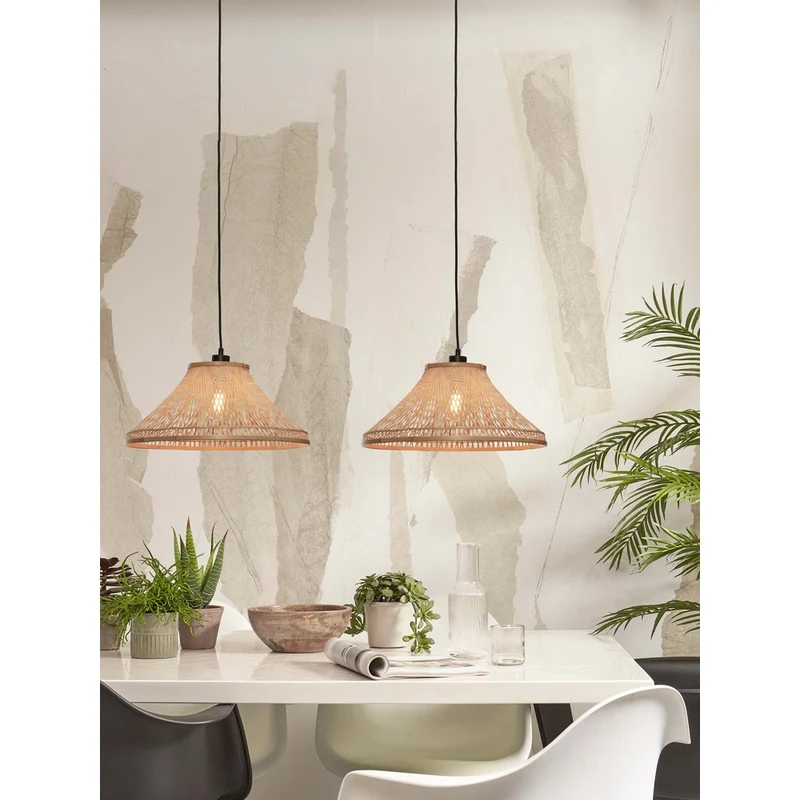 Suspension Bambou Grande Taille