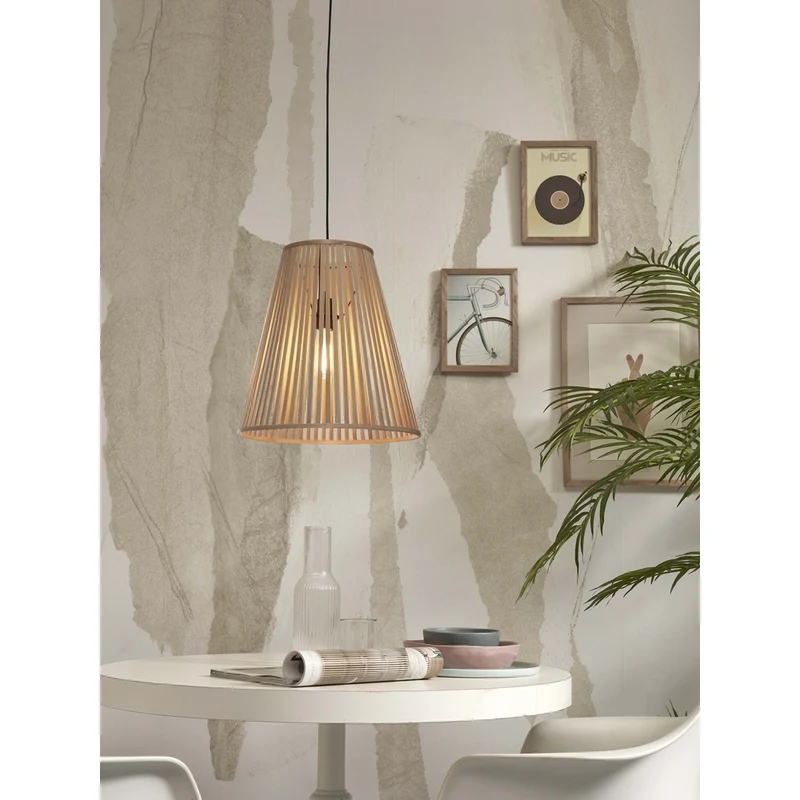 Luminaire Suspension En Bambou