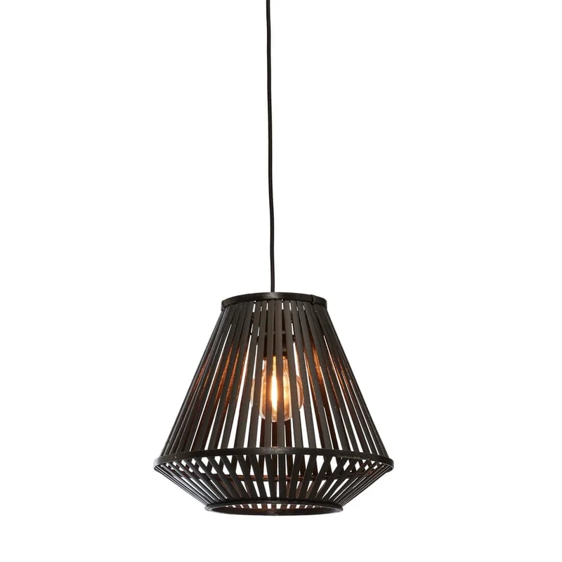 Luminaire Suspendu Rotin Bambou