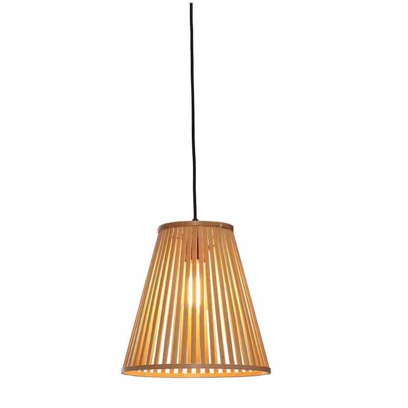 Suspension Luminaire Osier Rotin Bambou