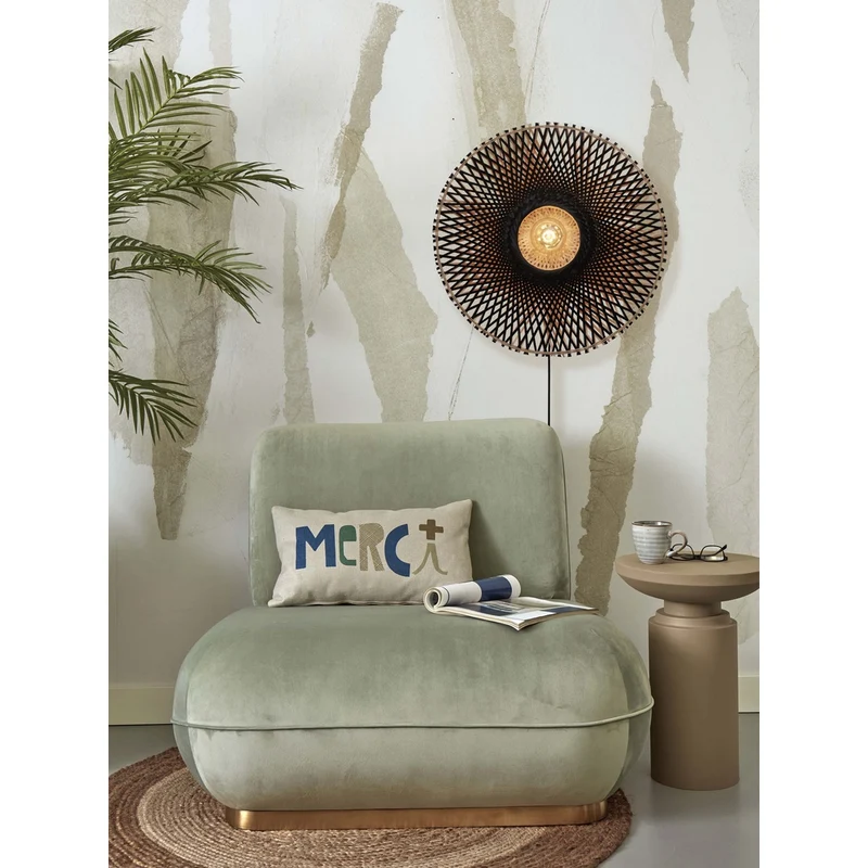 Lampe Murale Noire Industrielle