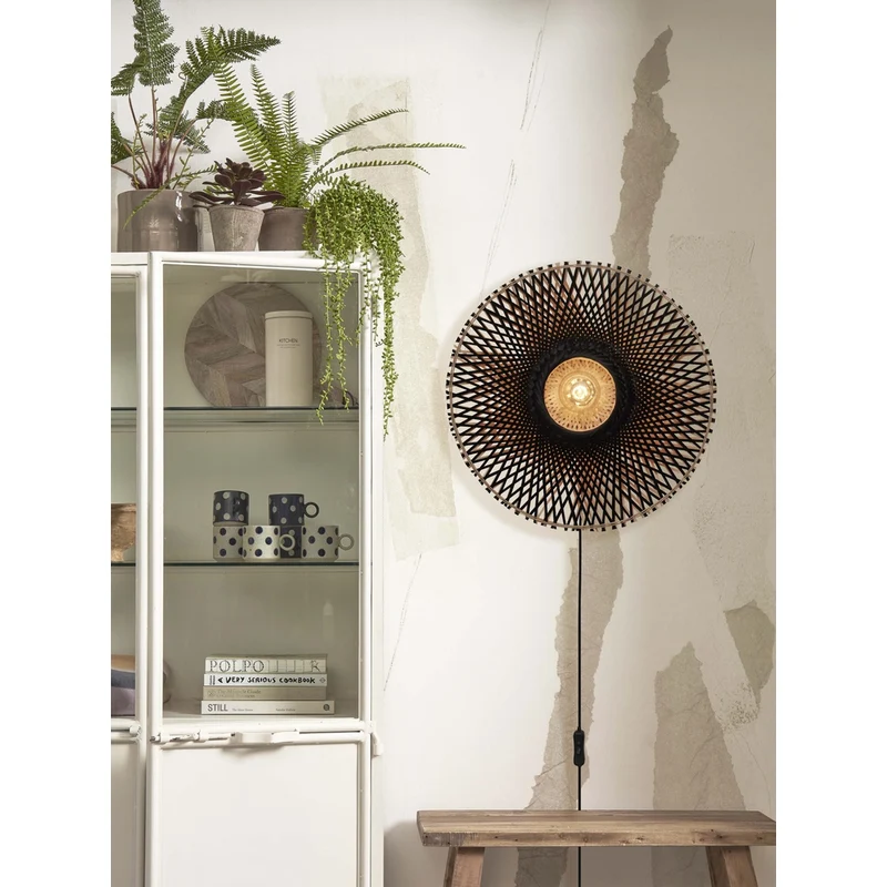 Lampe Murale Noire Industrielle