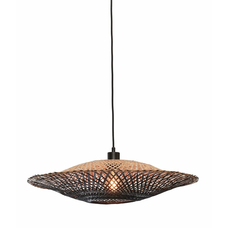 Luminaire Suspendu Rotin Bambou