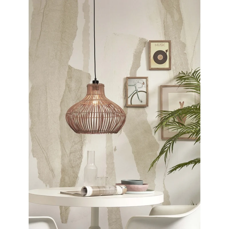 Luminaire Bambou Suspendu