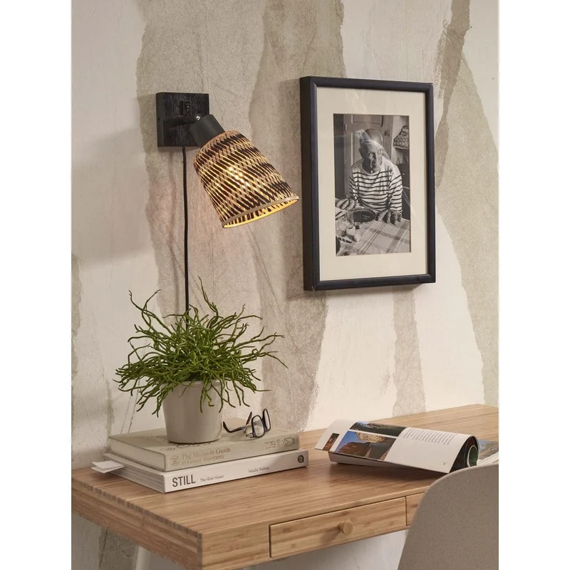 Lampe Murale Noire