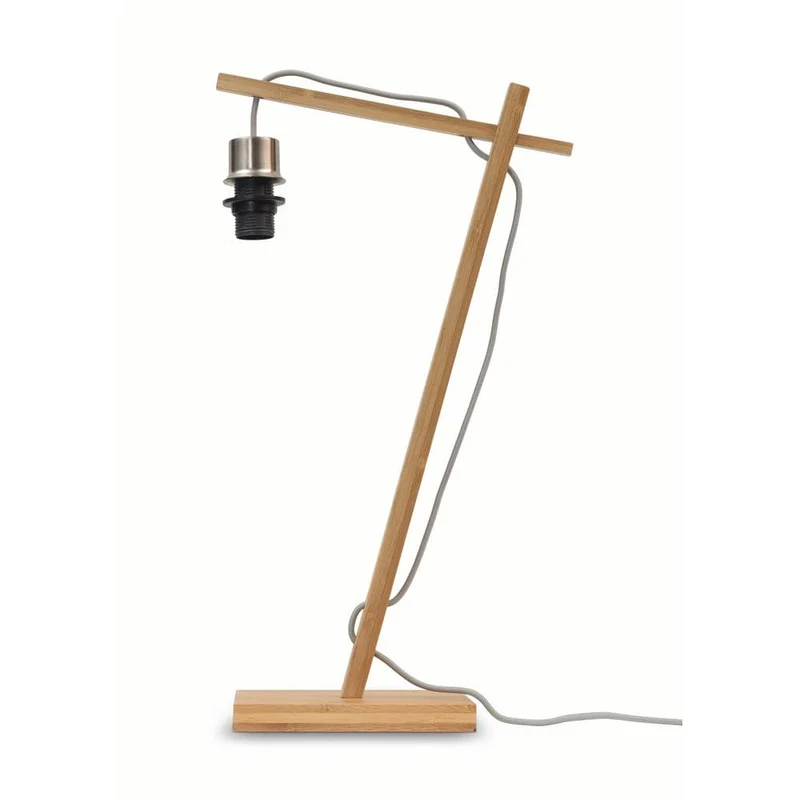 Lampe De Bureau En Bambou