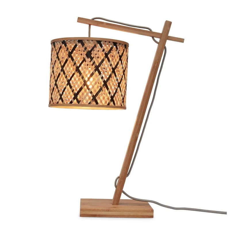 Lampe Bambou À Poser