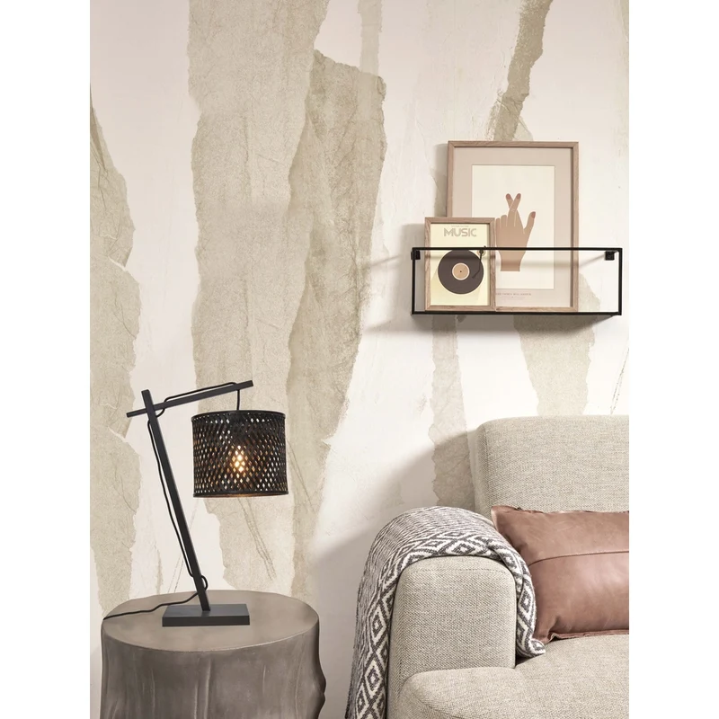 Lampe En Bambou À Poser