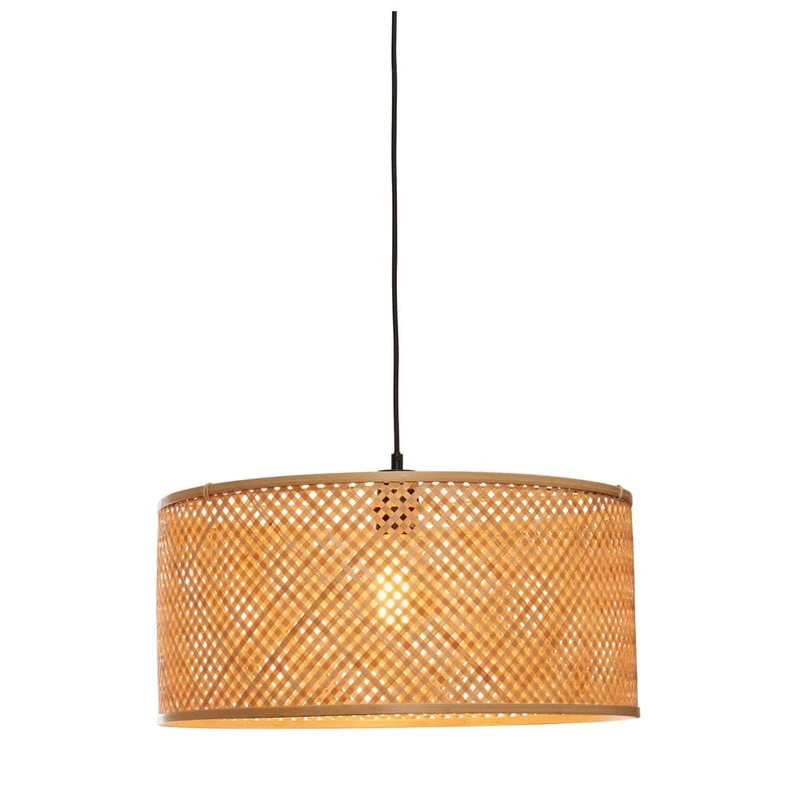 Luminaire Osier Rotin Bambou