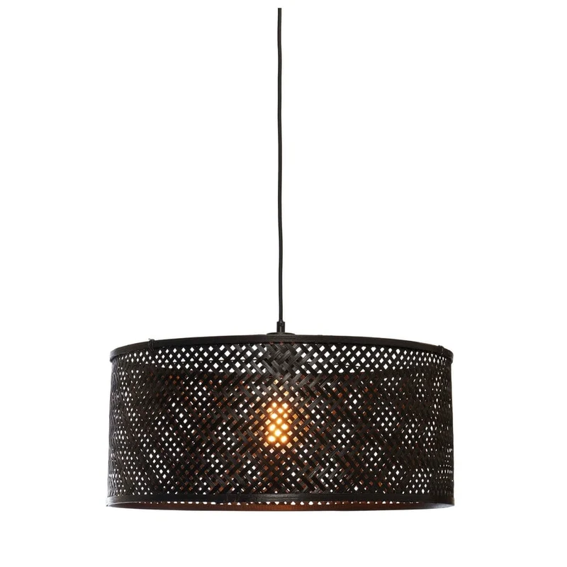 Luminaire Suspendu Rotin Bambou