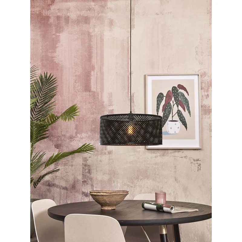 Luminaire Suspendu Rotin Bambou
