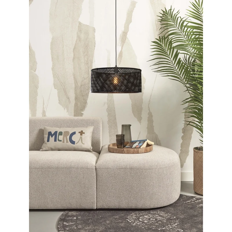 Luminaire Suspendu Rotin Bambou