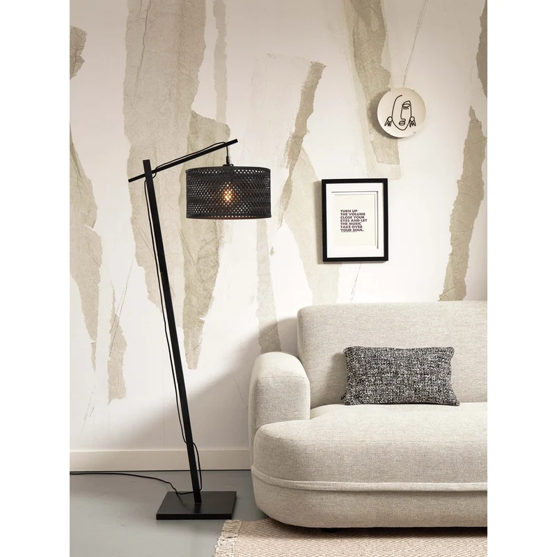 Lampadaire Scandinave Noir