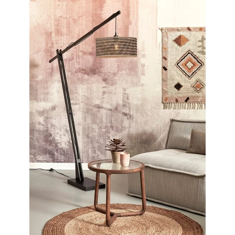 Lampadaire Salon Sur Pied Noir