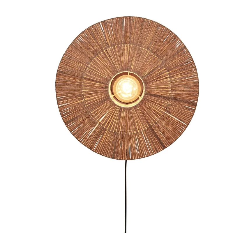Lampe En Toile De Jute