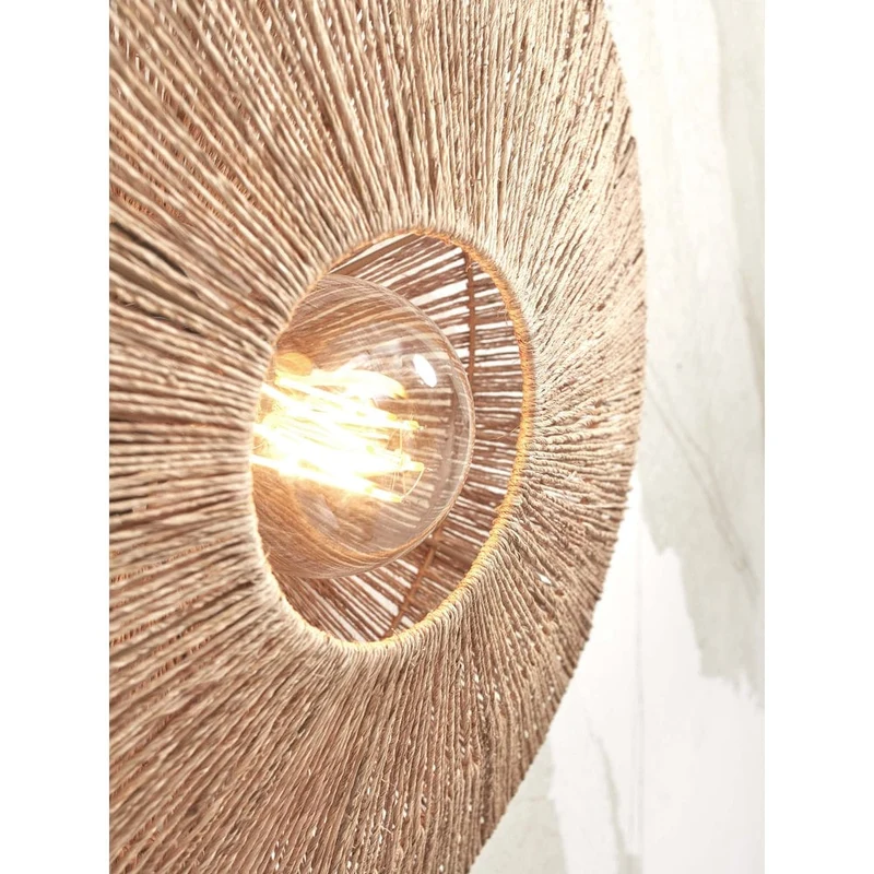 Lampe En Toile De Jute