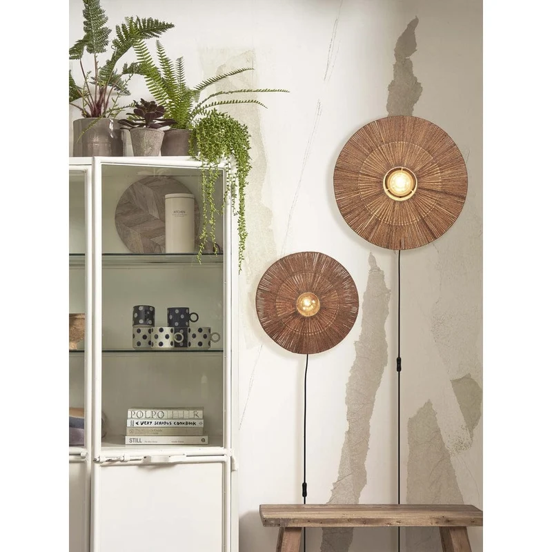 Lampe En Toile De Jute