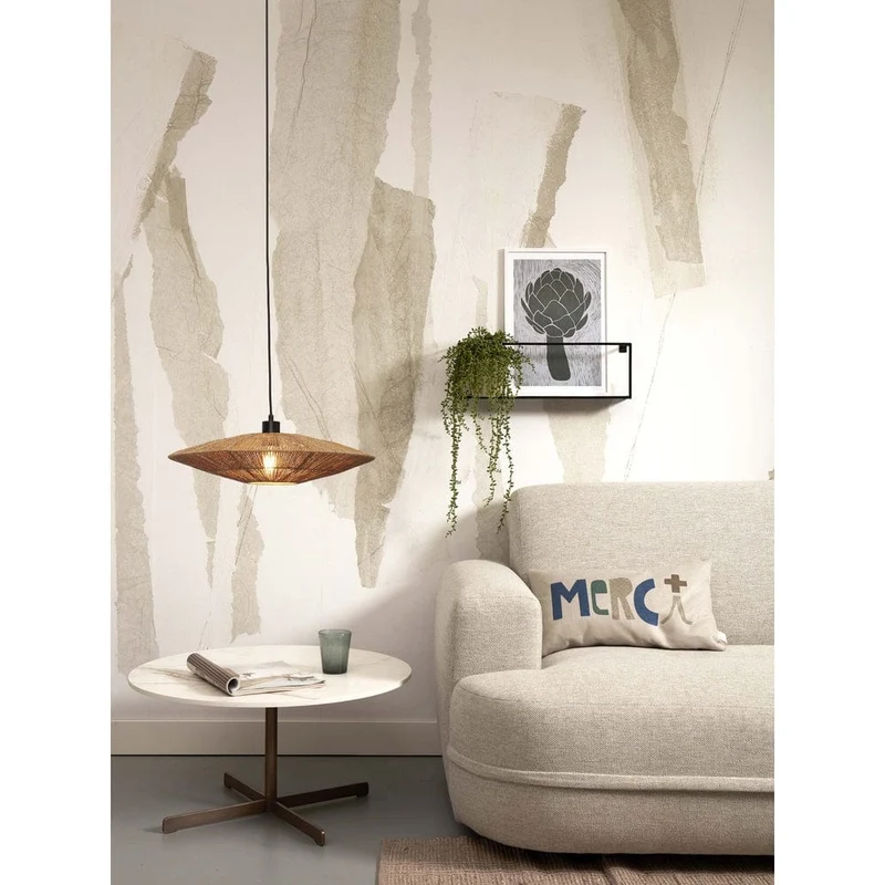Suspension Luminaire Osier Rotin Bambou