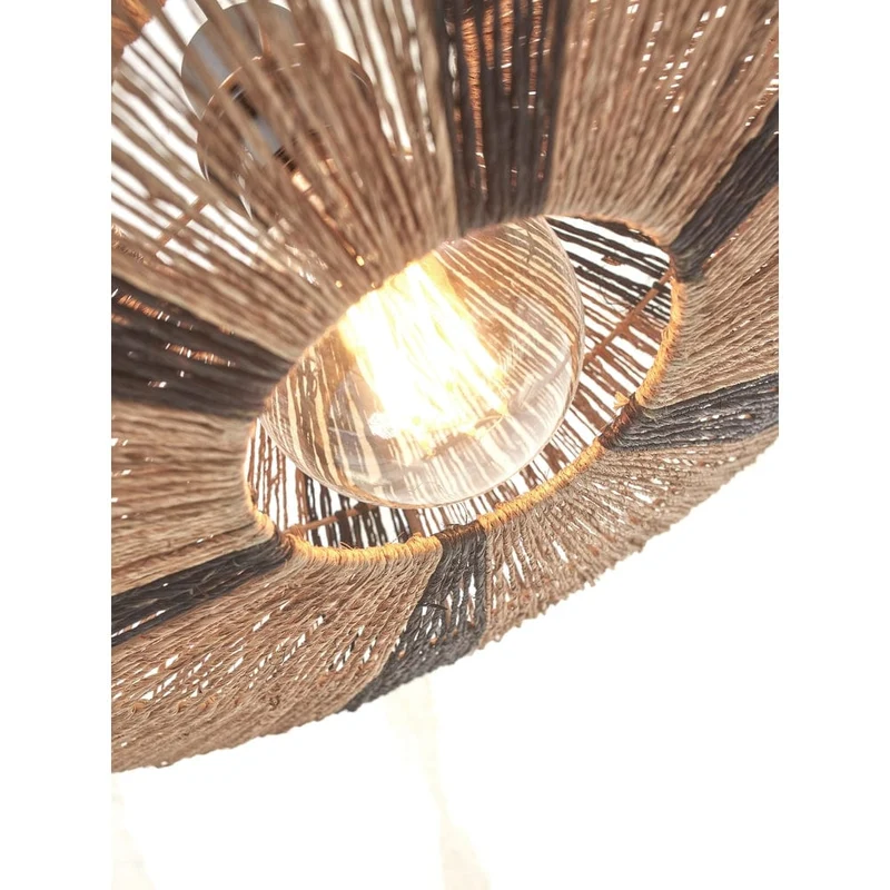 Suspension Luminaire Rotin Bambou