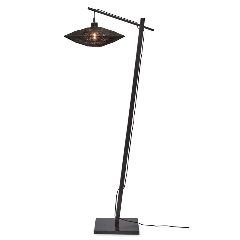 Lampadaire Moderne Noir