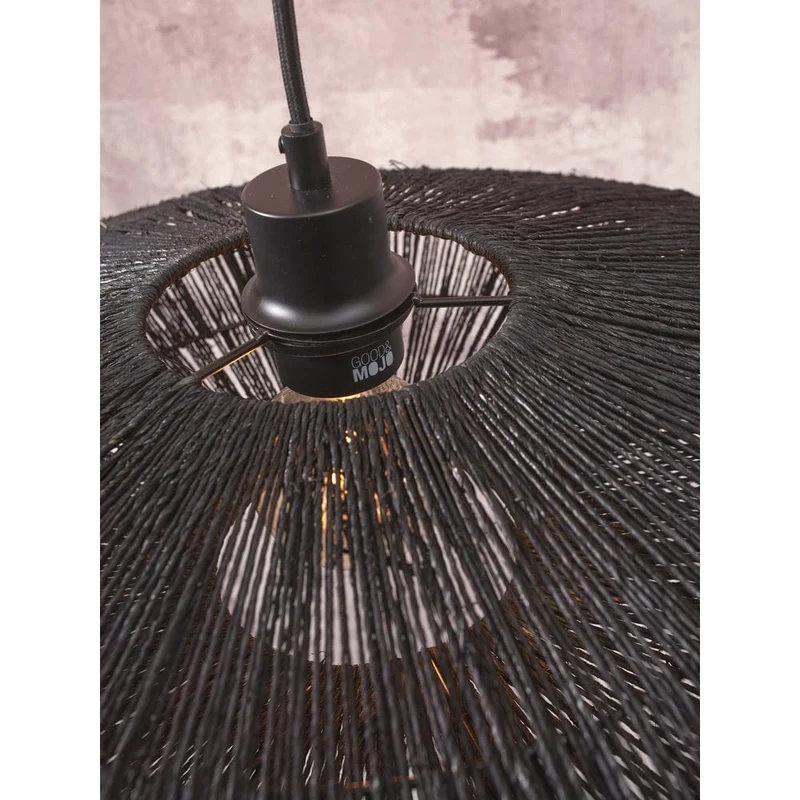 Lampadaire Industriel Métal Noir