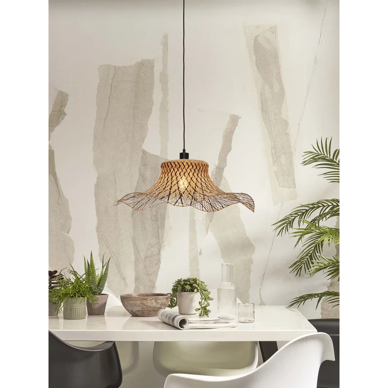 Lustre Salon Bambou