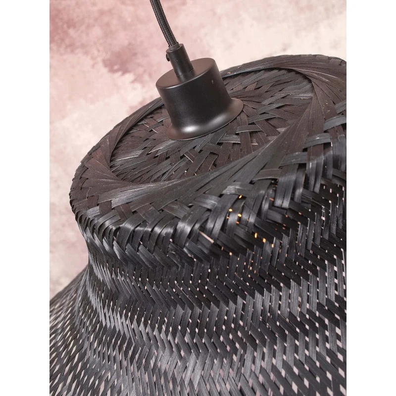 Lampe Noire Sur Pied