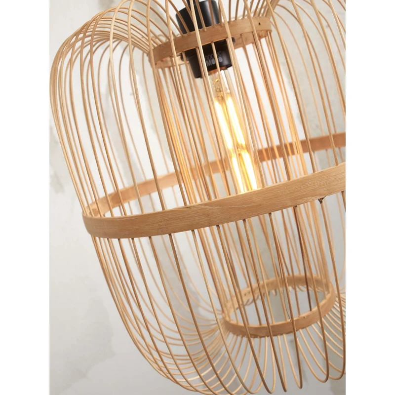 Lampe De Sol En Bambou