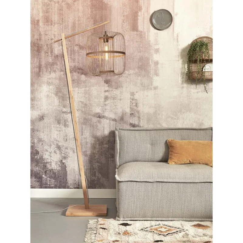 Lampe De Sol En Bambou