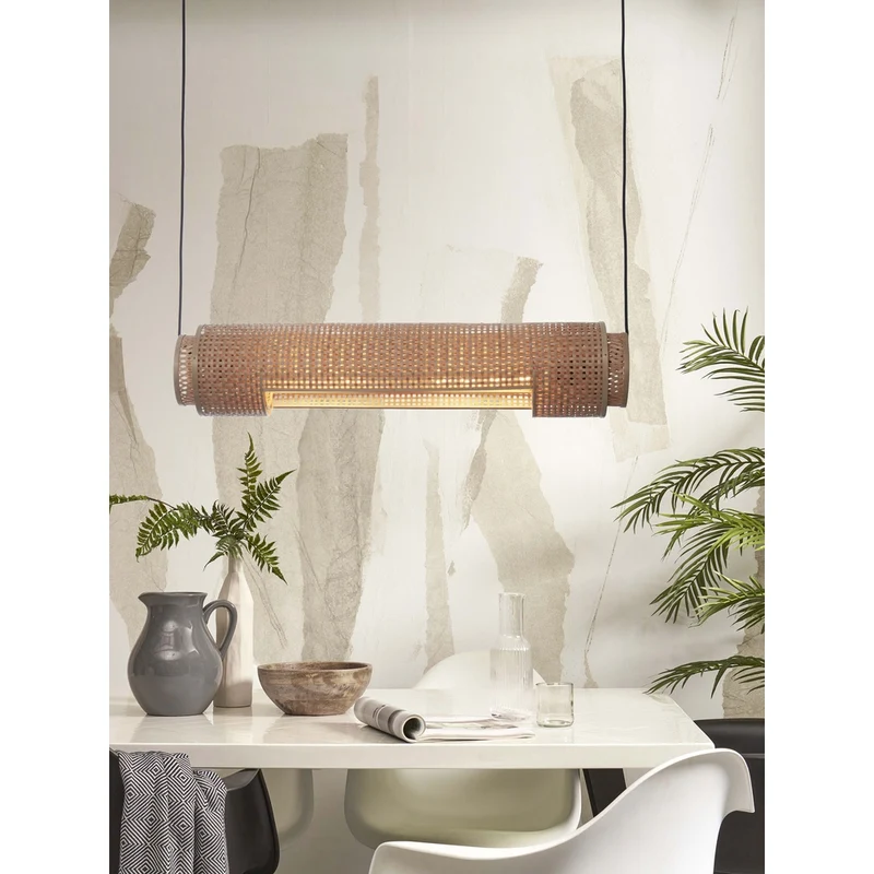 Luminaire Osier Rotin Bambou