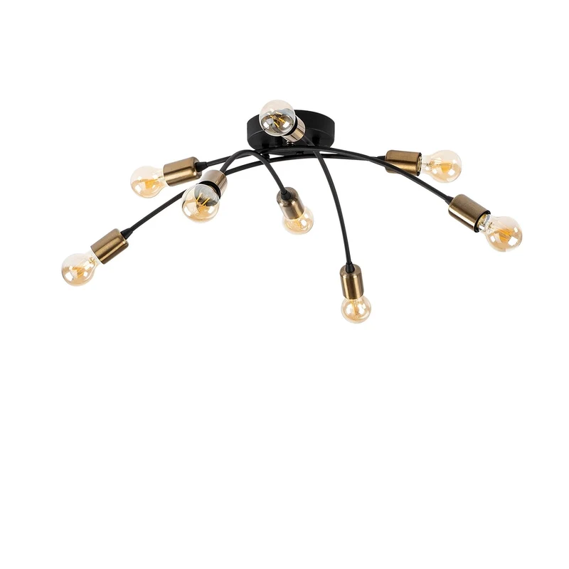Plafonnier Metal Noir
