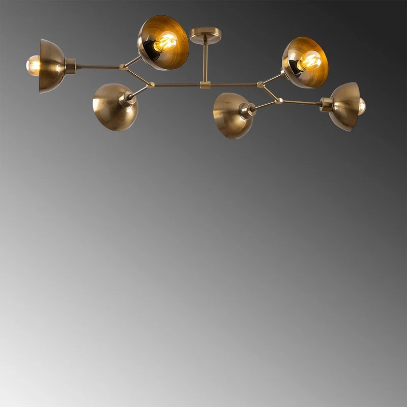 Plafonnier Design Cuivre