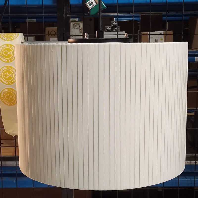 Marset Mercer Suspension Lamp (Natural cotton ribbon, Ø: 44 cm X H: 29 cm) - Second Chance