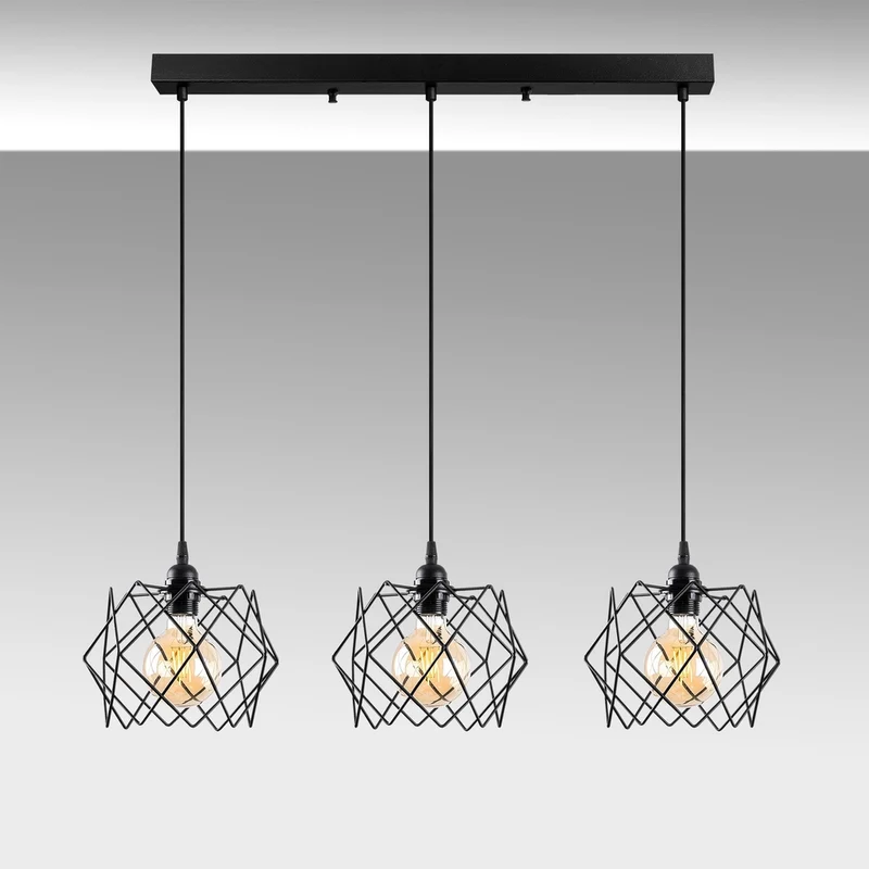 Suspension Triple Luminaire