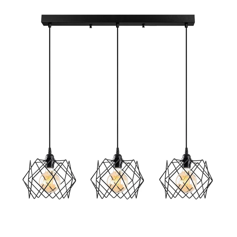 Suspension Triple Luminaire