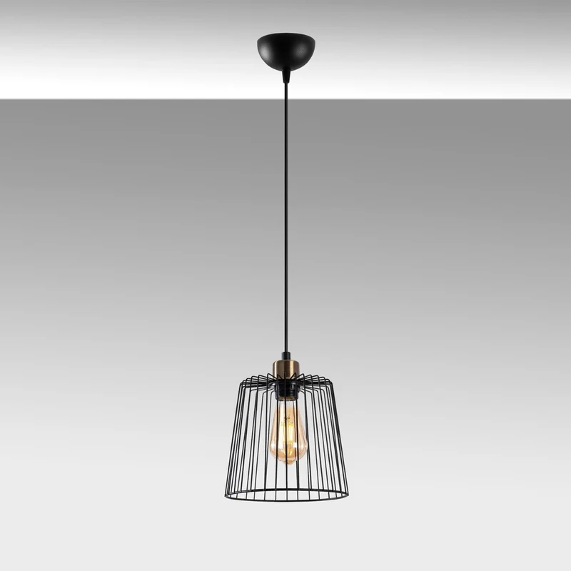 Suspension Luminaire Metal Noir