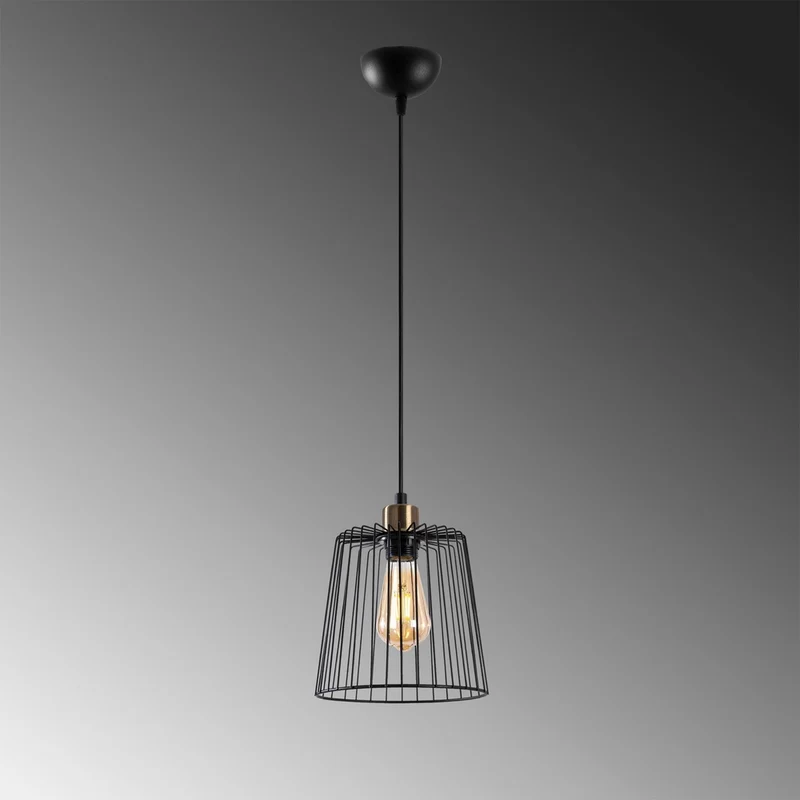 Suspension Luminaire Metal Noir