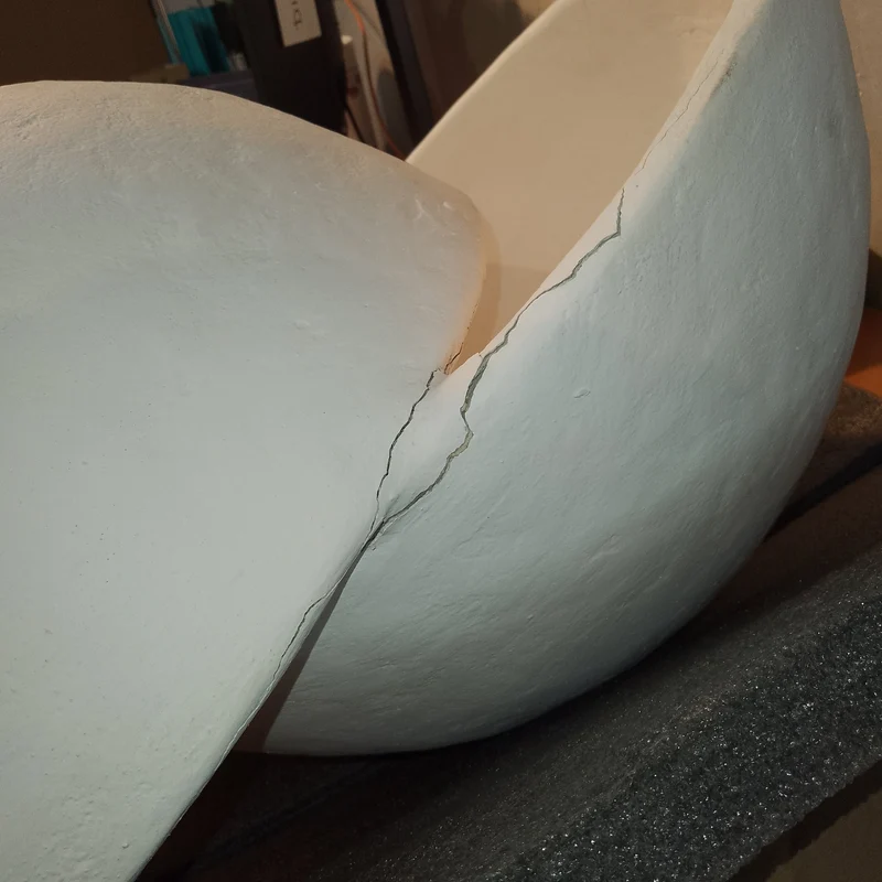 Serax Floor Lamp L Papier Maché Earth - Second Chance