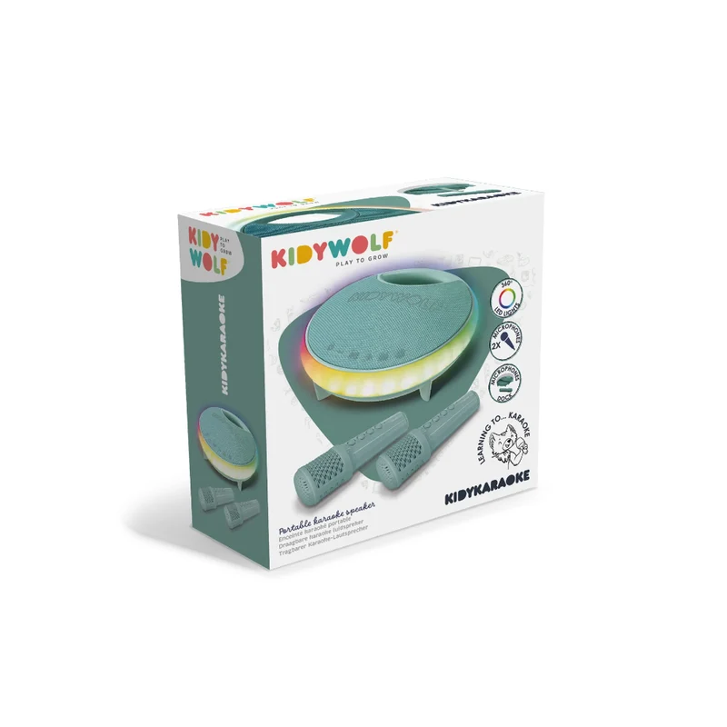 Kidywolf Kidykaraoke Portable Karaoke Speaker