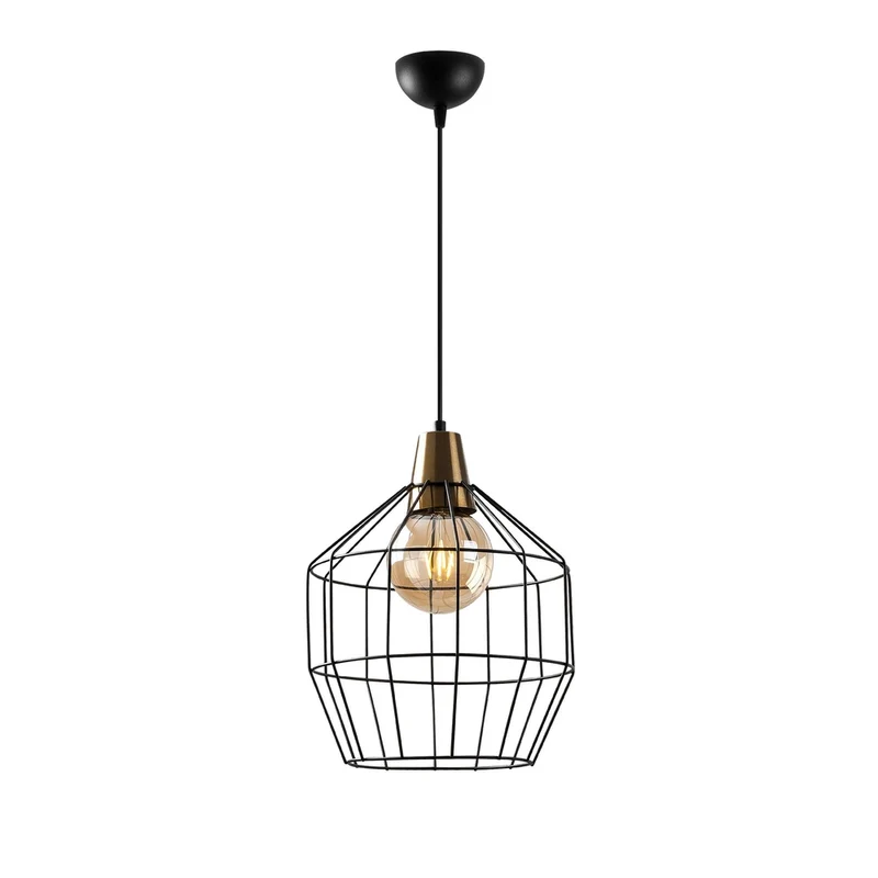 Suspension Luminaire Grillage