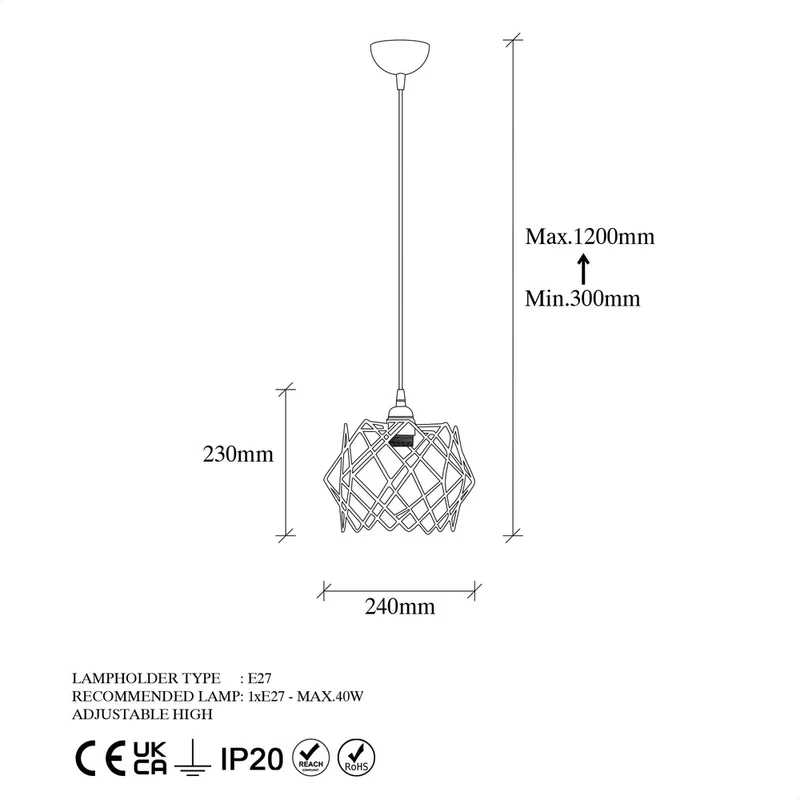 Suspension Luminaire Habitat