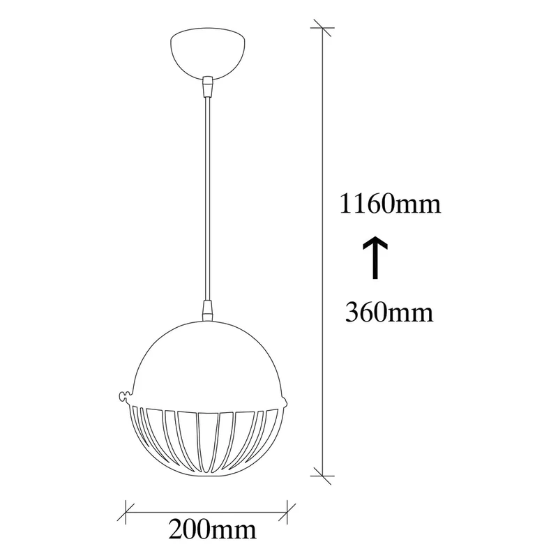 Suspension Bistrot