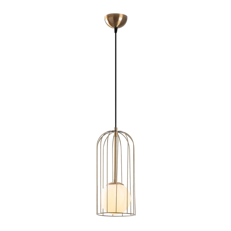 Lampe Suspension Design Or