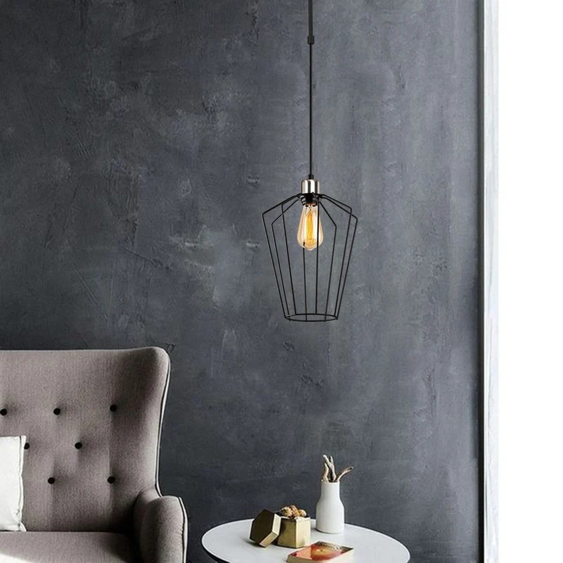 Luminaire Industriel Noir