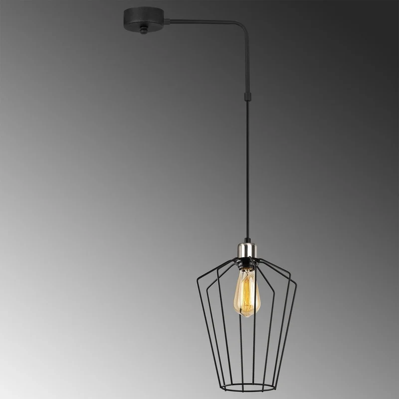 Luminaire Industriel Noir