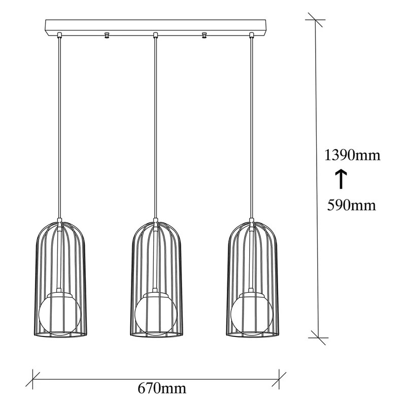 Suspension Boules Verre