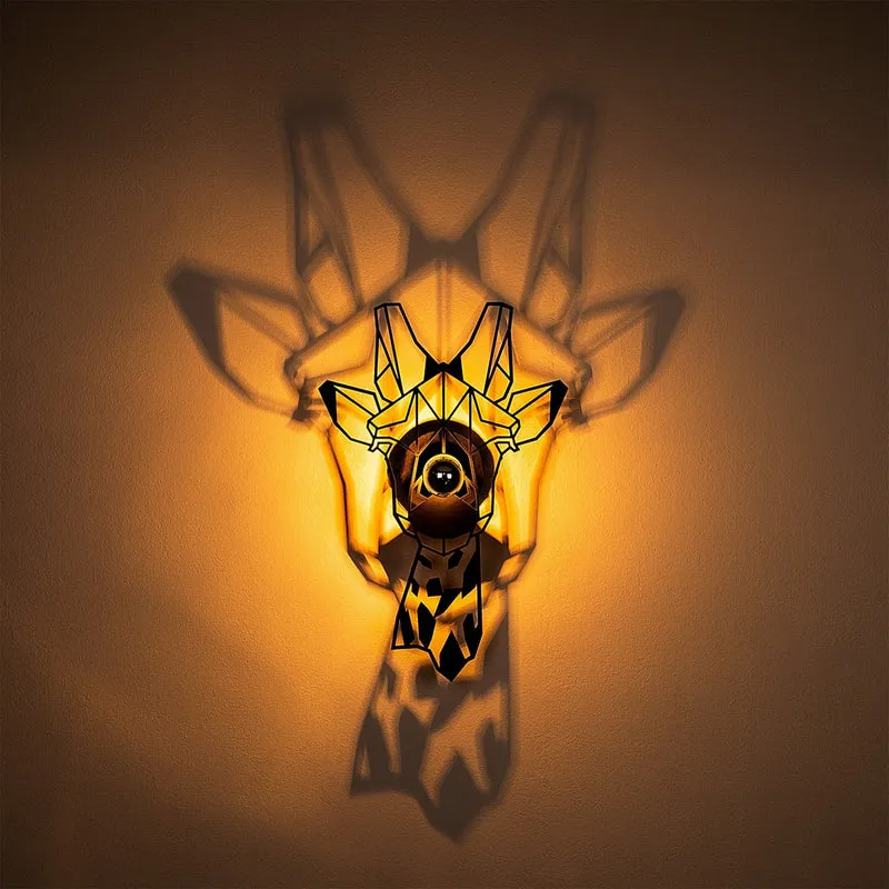 Applique Murale Girafe