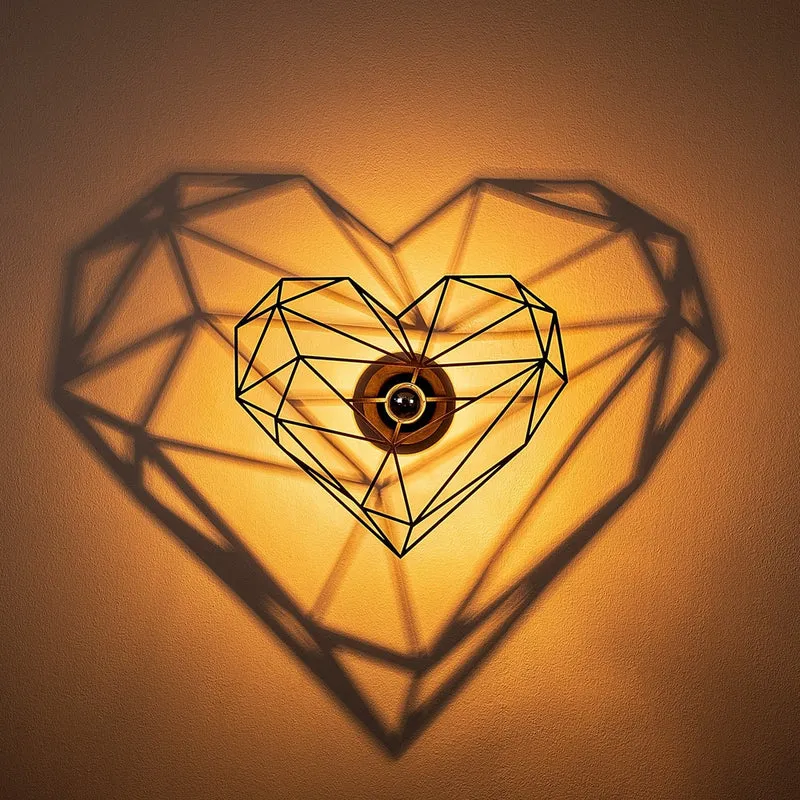 Applique Murale Coeur