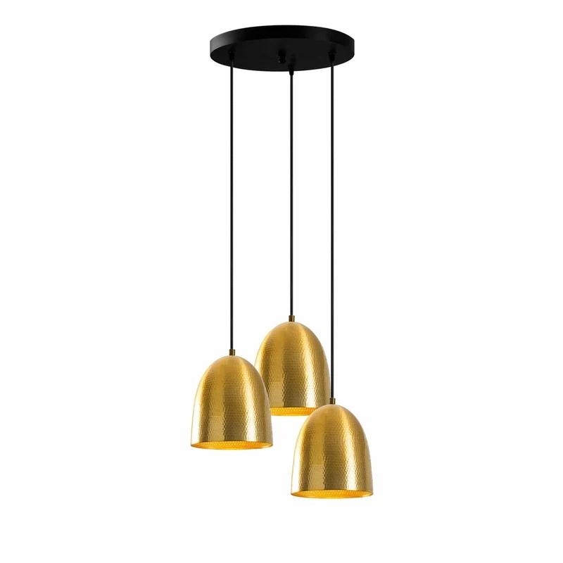 Suspension Luminaire Trois Lampes