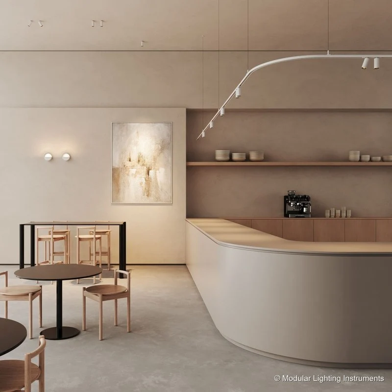 Modular Lighting Impulse Round Wall Lamp